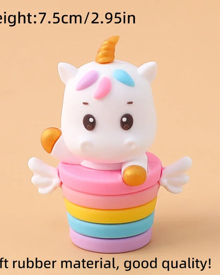 3D Walking Unicorn Cake Topper