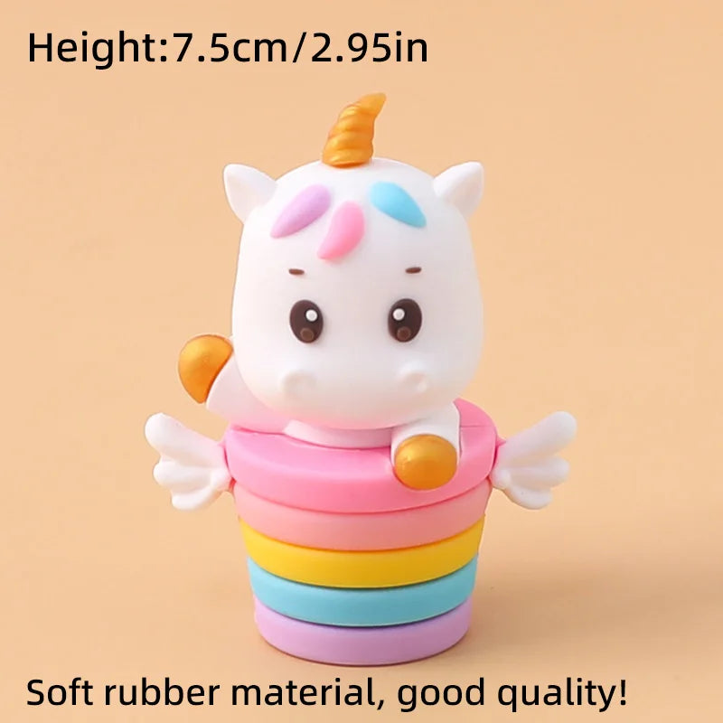 3D Walking Unicorn Cake Topper