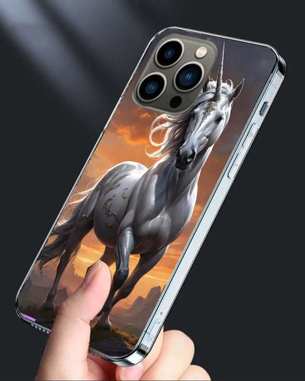 Galloping Unicorn Sunset Case