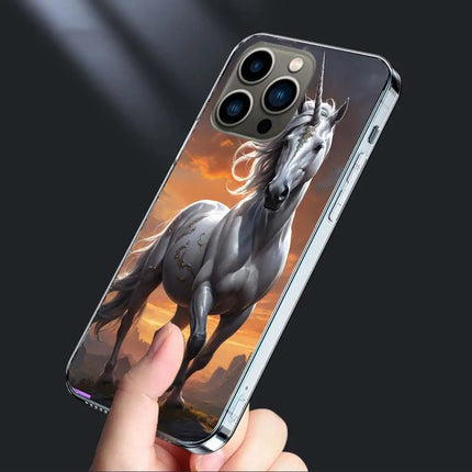 Galloping Unicorn Sunset Case