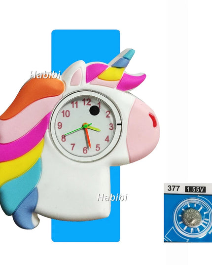 Boys' Blue Unicorn Watch