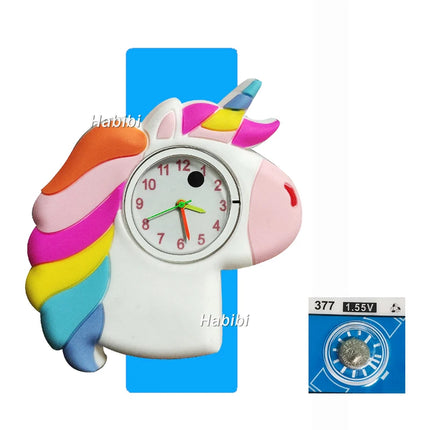 Boys' Blue Unicorn Watch