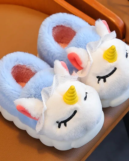 Warm Whimsical Unicorn Slippers