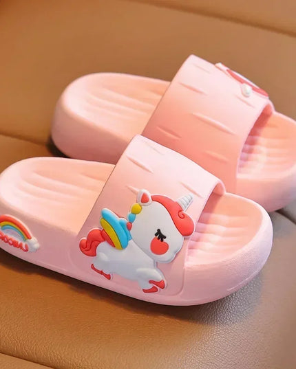 Chunky Fun Unicorn Slippers