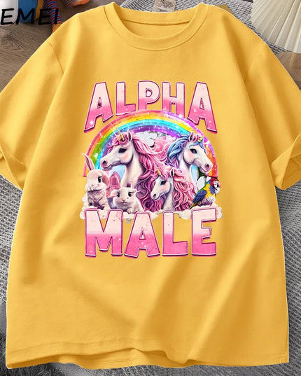 Rainbow Unicorn Birthday Shirt