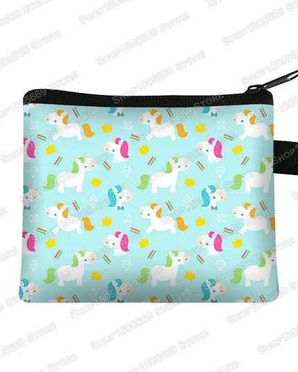 Mini Unicorn Pattern Purse