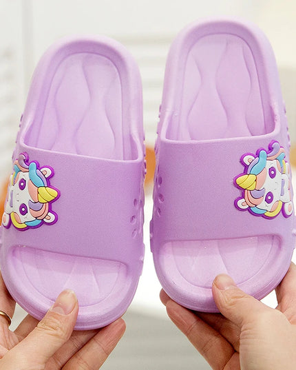 Purple Charm Unicorn Slippers