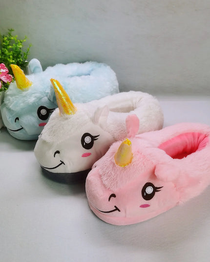 Giant Unicorn Face Slippers