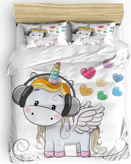 Music Lover Unicorn Bedding