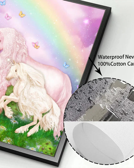 Cute Fantasy Unicorn Wall Art