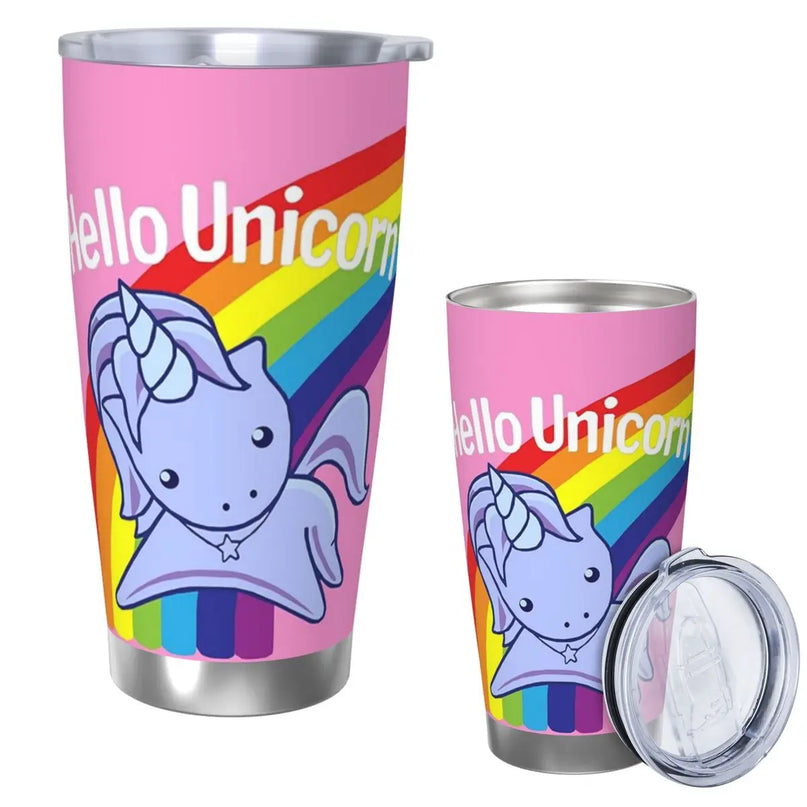 Hello Unicorn Tumbler Set