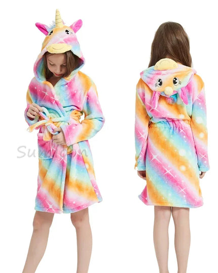 Cozy Warm Unicorn Robe