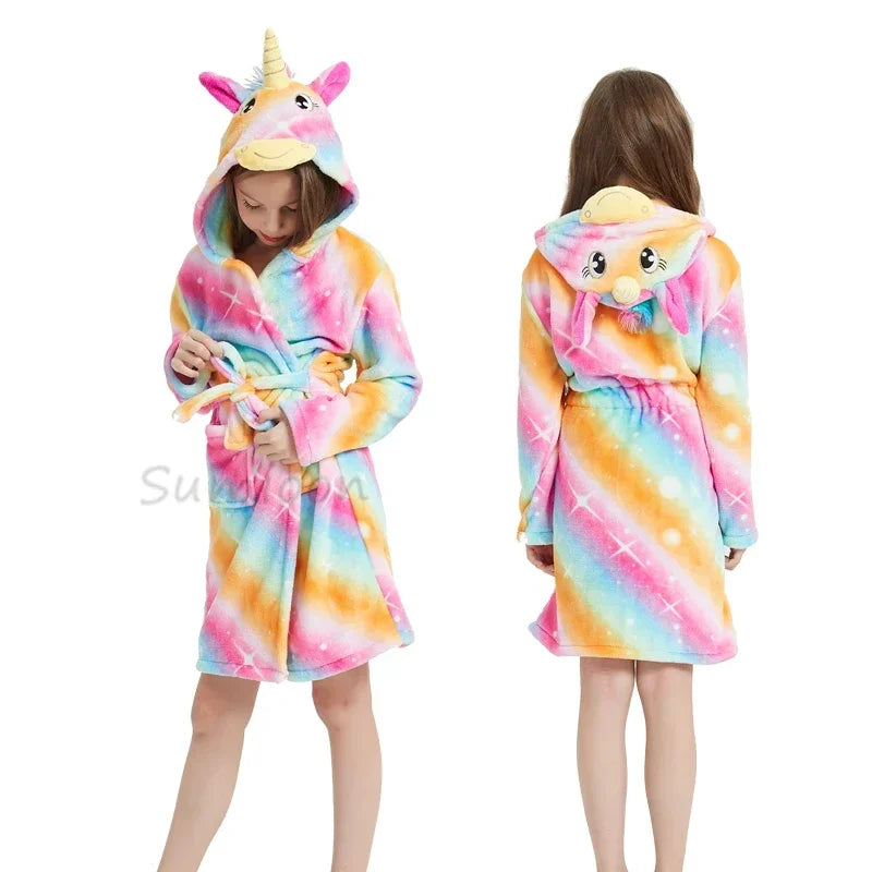 Cozy Warm Unicorn Robe