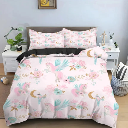Floral Moon Pegasus Bedding