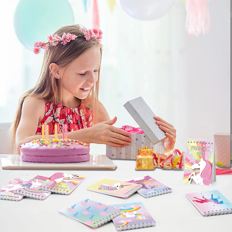 Colorful Unicorn Mini Notebook Set