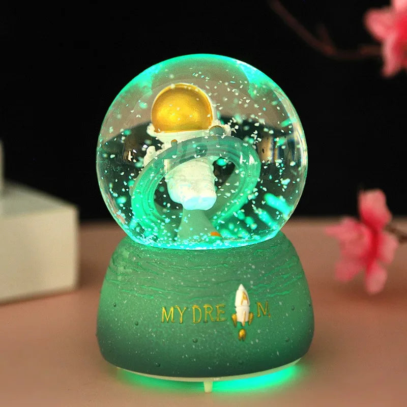 Starry Sky Rainbow Snow Globe