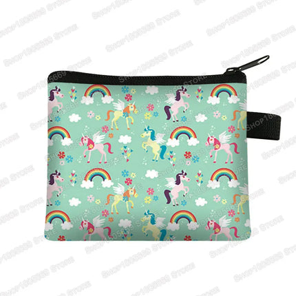 Rainbow Unicorn Purse for Girls