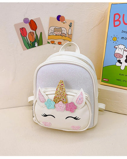 Pink Unicorn Backpack for Preschool