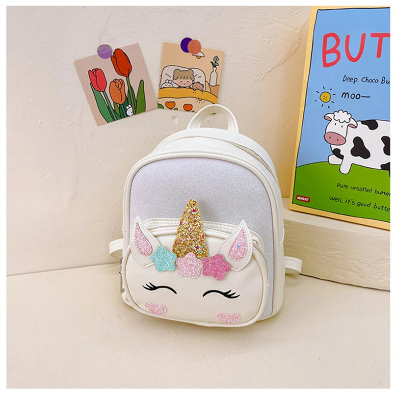 Blue Unicorn Backpack for Dreamers