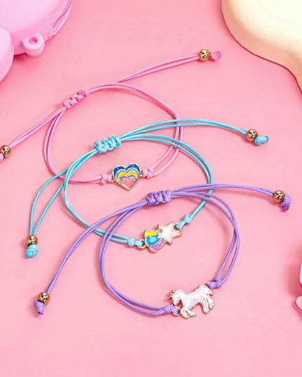 Unicorn Friendship Bracelet Set