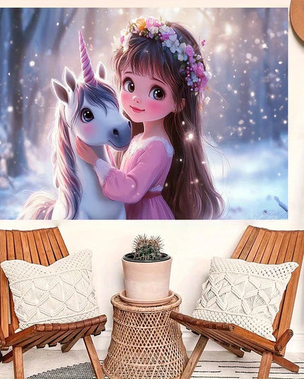 Unicorn Princess Tapestry