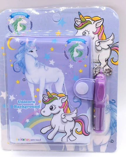 Cute Unicorn Notebook With Pen