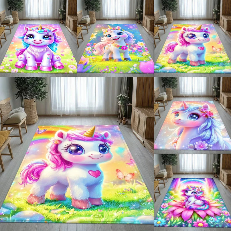 Baby Garden Unicorn Rug