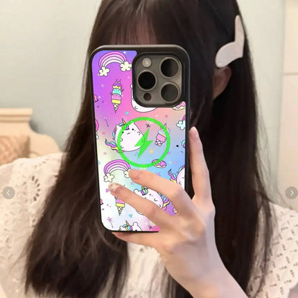 Caticorn Sweet Pattern Phone Case