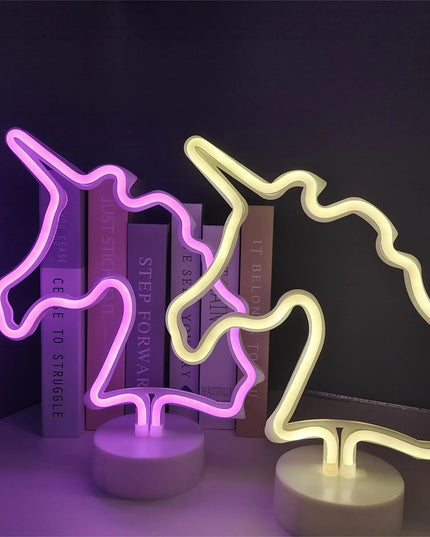 Warm Glow Unicorn LED Night Light
