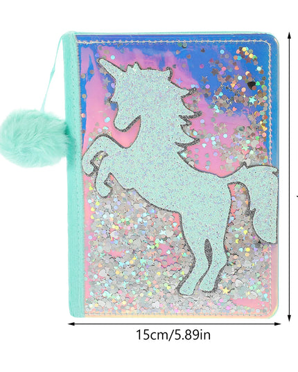 Adorable Unicorn Notebook Cover