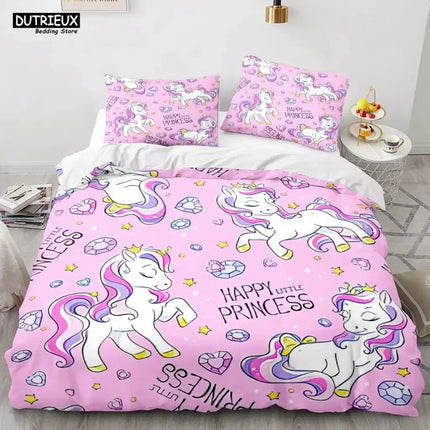 Pink Princess Diamond Bedding