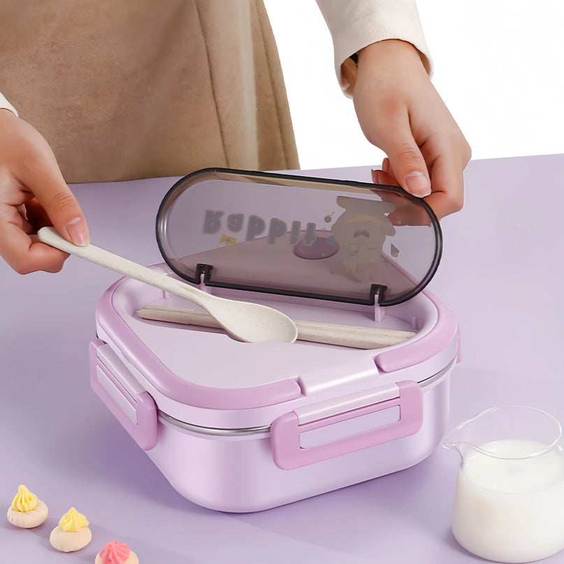 Sparkly Unicorn Steel Lunch Box