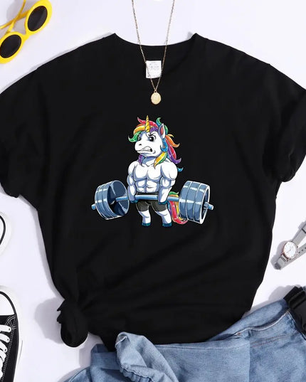 Unicorn Vacation Shirt, Soft Cotton