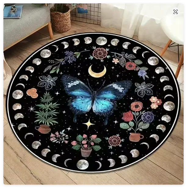 Starry Night Unicorn Rug