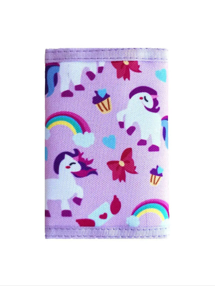 Her First Real Wallet. With Unicorns.