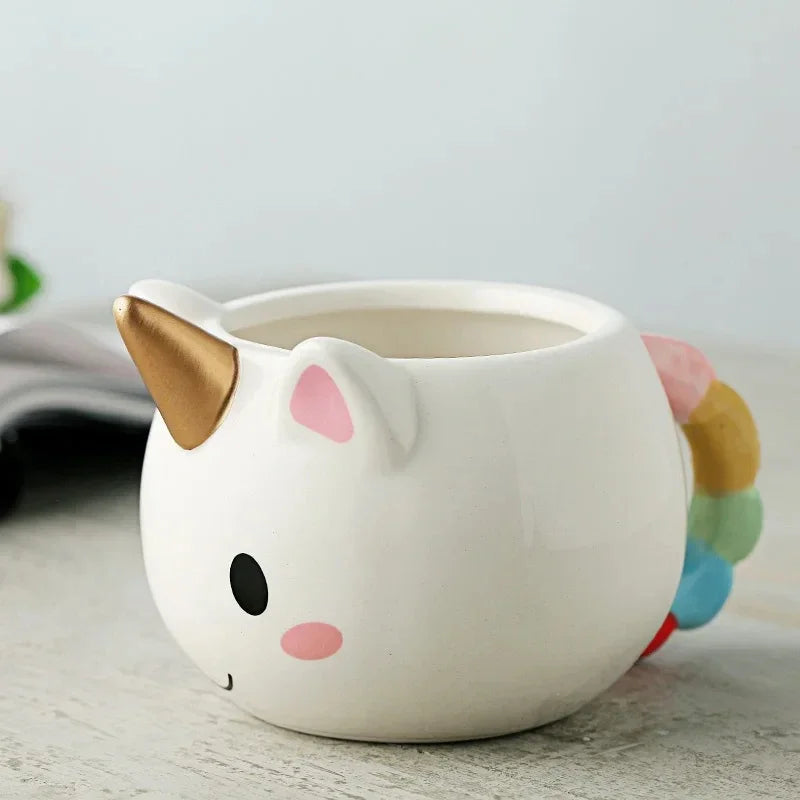 Adorable Unicorn Face Mug