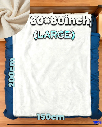 Neon Glow Black Unicorn Blanket