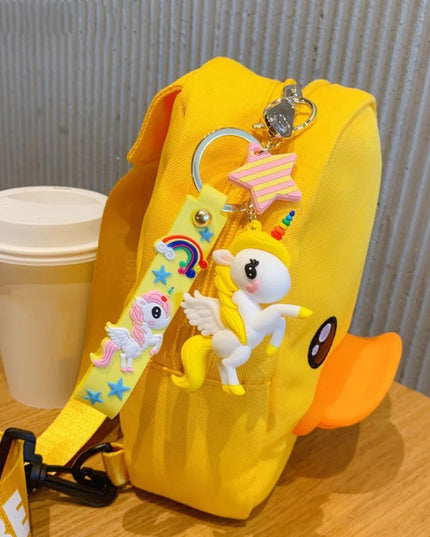 Enamel Unicorn Key Keychain