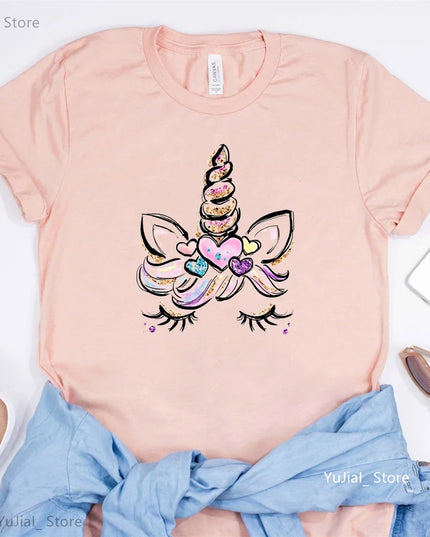 Kawaii Unicorn Women Shirt