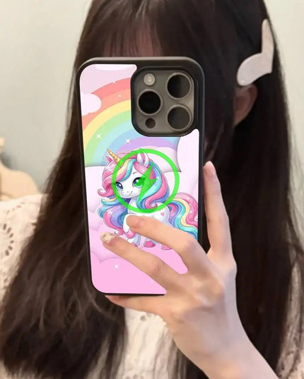 Rainbow Cloud Pink Unicorn Case