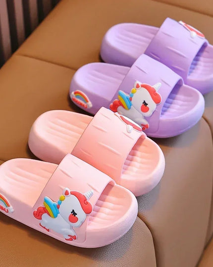 Chunky Fun Unicorn Slippers