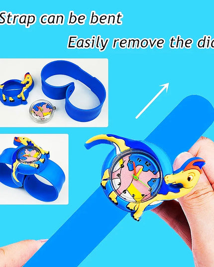 Red Unisex Unicorn Watch