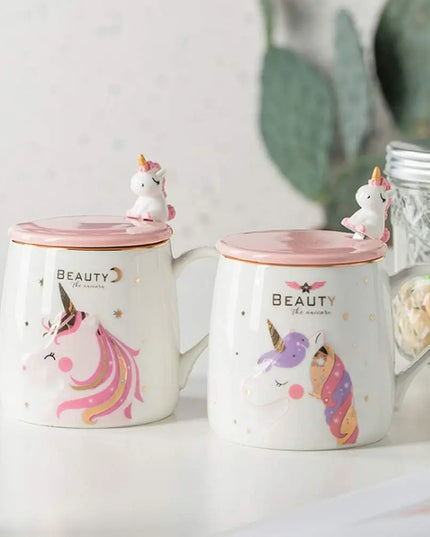3D Relief Unicorn Mug