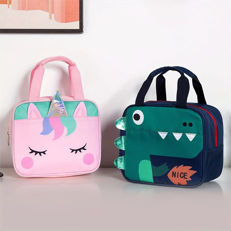 3D Rainbow Unicorn Lunch Box