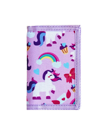 Her First Real Wallet. With Unicorns.