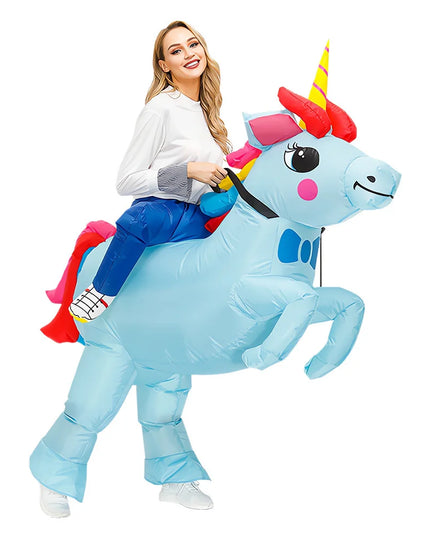 Inflatable Costume Family Set Unicorn