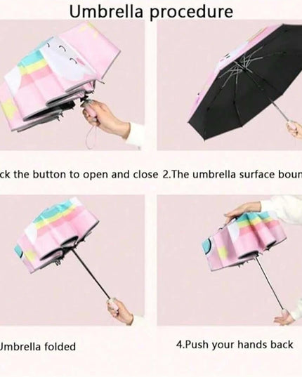 Dreamy Pastel Unicorn Umbrella