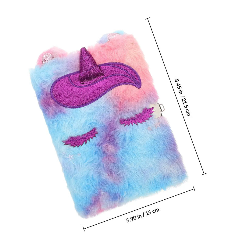 Dreamy Unicorn Notebook With Lock