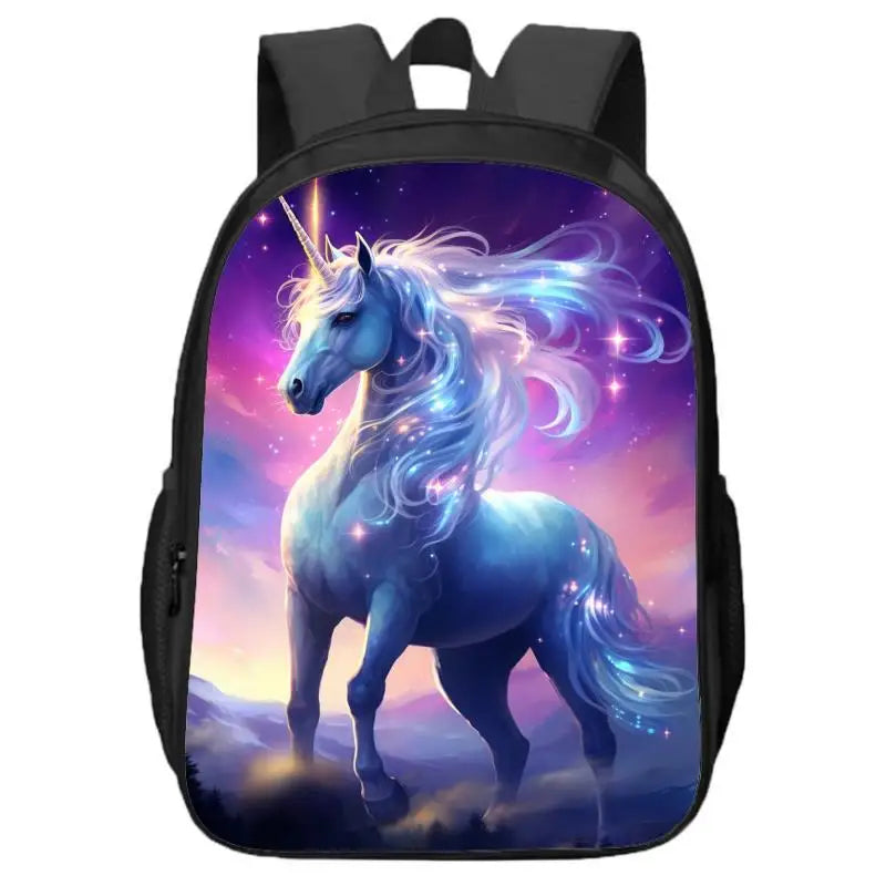 Kawaii Unicorn Double Layer Backpack