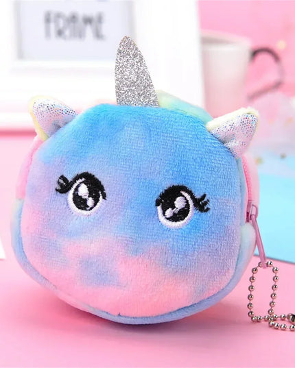 Big-Eyed Tie-Dye Unicorn Purse